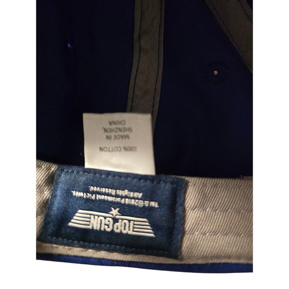 Top Gun SNAPBACK HAT CAP OSFA MOVIE MAVERICK Tom Cruise youth size - Picture 6 of 6